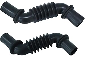 Pair(2) Power Window Door Jamb Wiring Boots Z (Accordion) Style,4" Long 3/4 Hole Compatible with Chevy Bel Aire 150 210 ; Cam