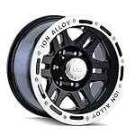 Ion Alloy 133 Black Beadlock Wheel (16x8"/8x165.1mm)
