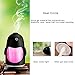 Winkeyes 150ml Creative Penguin Humidifier Mini USB Cool Mist Humidifier with 7 Color Changing LED Night Lights, Timed Auto Off Air Humidifier for Office Desk/ Bedroom/ Travel/ Car (White)