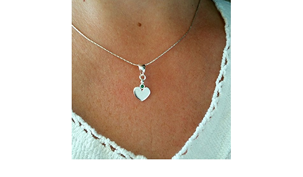 Mini Silver Heart Necklace Sale, 52 
