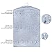 Hanging Jewelry Organizer from Unjumbly, Surpassing all Jewelry Hangers - Inbuilt Rotating Hanger, 32 Varying Sized Pockets and 18 Large Hoops, Keeping Your Closet Organized