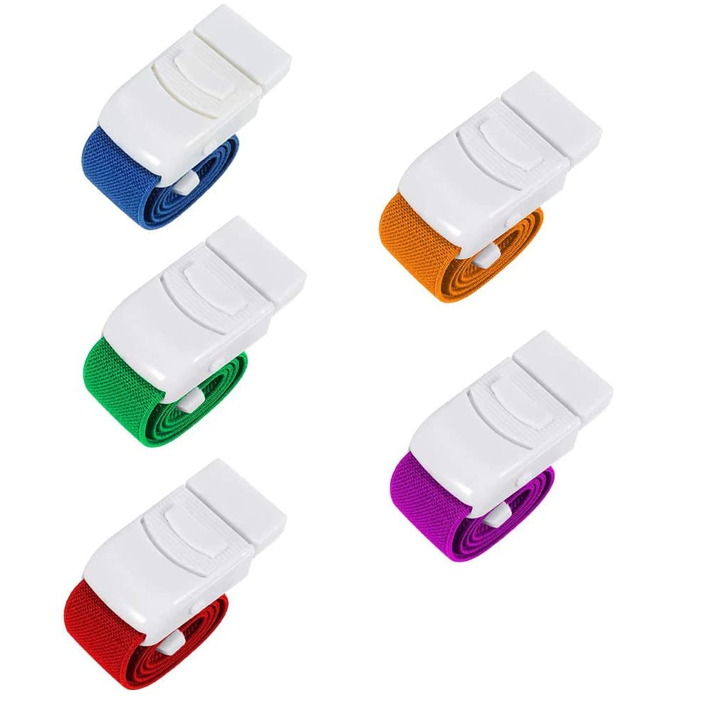 TEEROVA 5Pack First Aid Quick Release Medical Outdoor Strap Emergency Buckle Tourniquet
