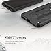 Zizo Static Series Compatible with LG V30 Case Military Grade Drop Tested with Built in Kickstand LG V35 ThinQ Case Black