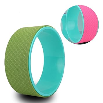 ACOMDSS Rueda de Yoga Pilates Roller - Rueda de Ejercicios ...