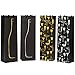 Premium Wine, Liquor or Beer Gift Bags - 12 Pack - Single Bottle Tote Perfect for Weddings, Birthdays, Housewarming and Dinner Parties