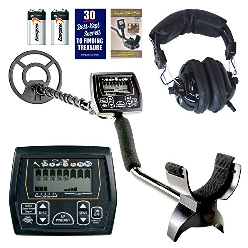 Whites Coinmaster with Waterproof 9" Spider Search Coil and Treasure Headphones