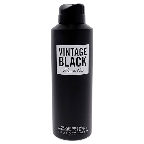 Kenneth Cole Vintage Black Body Spray for Men, in