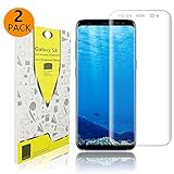 Galaxy S8 Screen Protector [2-Pack] Driell Full Screen Coverage 3D PET Screen Protector Film for Samsung Galaxy S8