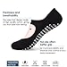 Yoga Socks Non Slip Skid Pilates Ballet Barre with Grips Cotton For Women Men