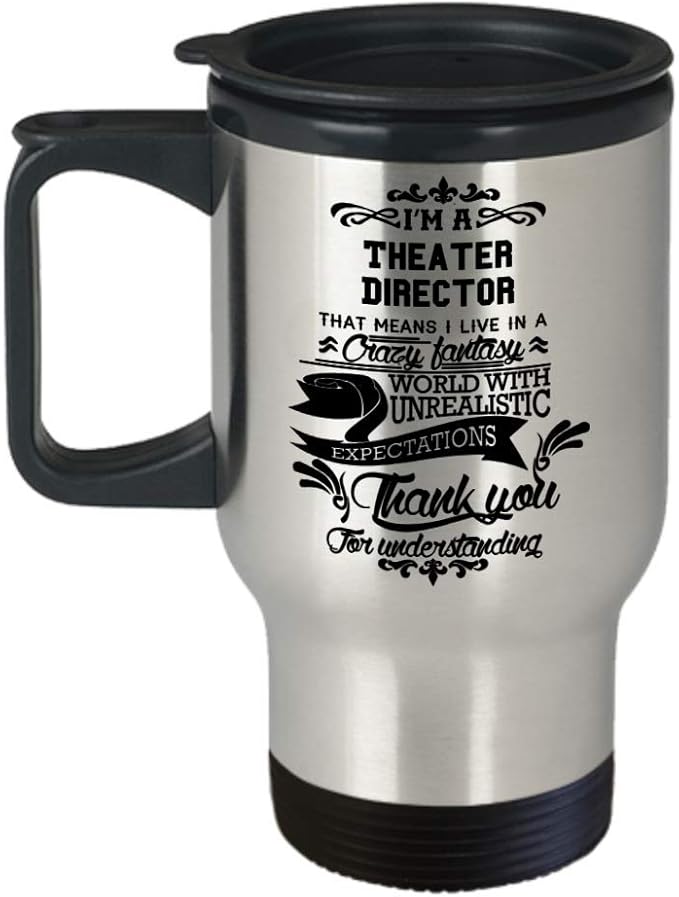 Gift For Theater Directors Theatre Director Thermos Cup