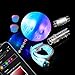 Led Juggling Ball Beginners\Professionals - The Night Circus Light Show - Turns to Poi, Staff, Flower Stick \ Modular Juggling - 2 Smart Programmable Brains Speevres
