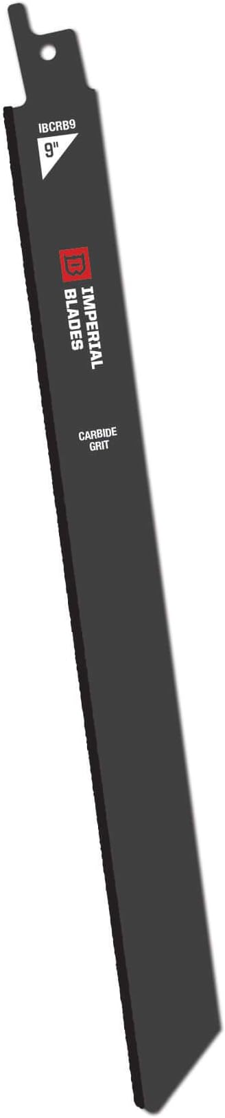 Imperial Blades IBCRB9-1 Specialty 9" Carbide Grit Reciprocating Blade, 1PC