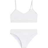 Kanu Surf Girls' Willow V-Neck Bikini Beach Sport 2-Piece Swimsuits