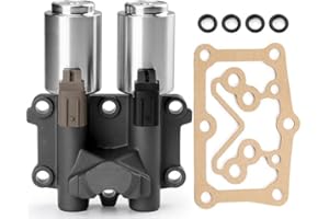 FANHAY Transmission Dual Linear Shift Solenoid for 2007-2008 Honda Fit 1.5L L4 2006-2011 Honda Civic 1.8L L4 Dual Linear Shift Solenoid Repalce - 28260RPC004 28260-RPC-004