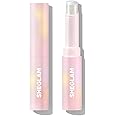 SHEGLAM Crystal Jelly Glaze Stick Eye Shadow Stick Eyeliner Brightener Pencil Crayon with Brush Easy to Blend Long Lasting Shimmer Eyeshadow-Rosy Gem