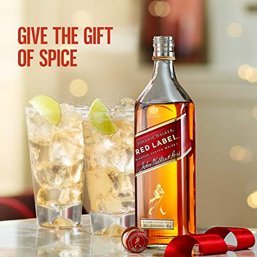 Johnnie Walker Red Label, Blended Scotch Whisky, handgefertigt in den 4 bekanntesten Regionen Schottlands, 40% vol, 700ml Einzelflasche – Bild 6