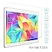 Boriyuan Samsung Galaxy Tab S 10.5 Screen Protector, [Tempered Glass Protection] Ultra Slim Crystal Clear Premium Tempered Glass Screen Protector for Samsung Galaxy Tab S 10.5 inch Tablet T800 T805 - Comes with a Micro Fiber Cleaning Cloth + an Alcohol Wipe Cloth + an Electrostatic Anti-dust Film
