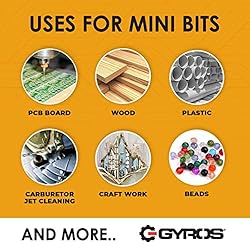 GYROS 25 PCS #77 Micro Drill Bit Set – Small