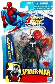 Spiderman Hasbro Figuras acción 9 cm Venom con Ataque simbiosis - Figura articulada con Accesorios y 3 Cartas coleccionables: Amazon.es: Juguetes y juegos