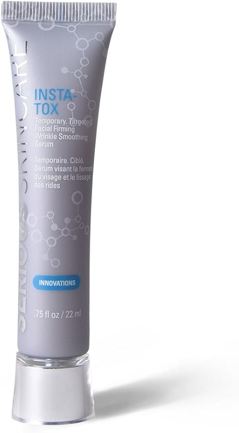 Serious Skincare Insta-Tox Instant Wrinkle-Smoothing Serum, 0.75 Ounce