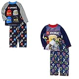 Lego Ninjago Boys Long Sleeve Poly Pajamas