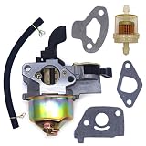 FitBest Carburetor with Fuel Line Filter for 97CC 2.8HP Mini Baja Doodle Bug db30 Motovox MBX10 MBX11 Mini Pit Bike 3/5" Air Intake