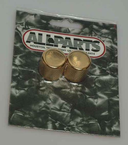 Allparts MK-0115-002 Gold Barrel Knobs