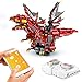 RC Robot RC Building Block Robot Educational Bricks STEM Toys DIY Assembly Balanced Programming Dinosaur Robot 2.4G RC APP Control for Kids 1297PCSthumb 1