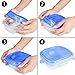 6 Packs Silicone Stretch Lids, SiFREE Various Sizes Silicone Bowl Covers Reusable with 1 Free Gift Potholder for Keeping Food Fresh, Dishwasher and Freezer Safe