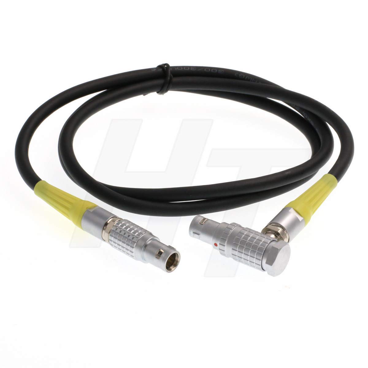 Motor Cable Right Angle 1B 7 Pin to Straight 7 Pin for Heden Preston MDR-4 MDR-3 Controller Digital Motor DM5 (80cm)