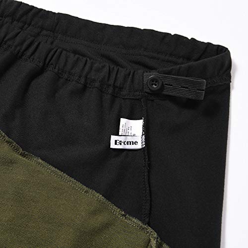 Maternity Active Shorts Summer Cotton Lounge Pregnancy Short Pants High Rize Green XL