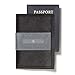 Swiss Gear RFID Protection Passport Cover With Bi-fold Cover to Conceal, Shield and Personalize Your Passport