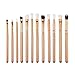 Start 12 pcs/Sets Gold Makeup Brushes Set for Eye Shadow Foundation Eyebrow Lip Brush