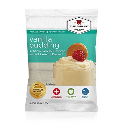 Wise Foods Dessert Dish Vanilla Pudding (4 Servings)