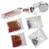 Replacement Beads Packet for HotelSpa Ultra-Luxury All-in-One 3-way Combination Shower with 7-setting 7 Inch Rainfall Shower Head and High-Pressure Ionic Shower Filter Hand Shower