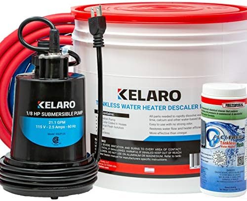 Kelaro Tankless Water Heater Kits – Calci-Free (Calci-Free)