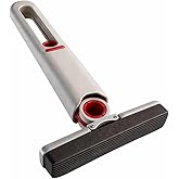 Mini Mop Rodo Esfregão Dobrável Portátil Multiuso Limpador de Pia, Pisos, Azulejos e Vidros - Rodo com Torção Automática com 
