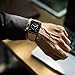OUHENG Compatible with Apple Watch Band 42mm 44mm, Genuine Leather Band Replacement Compatible with Apple Watch Series 5 4 3 2 1 42mm 44mm Sport and Edition, Light Brown