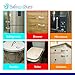Adjustable Child Safety Straps Locks ~$327 Bonus Gift – Baby Proof Drawer, Appliances, Furniture, Cabinets, Door - Easy to Install & Remove - 3M Adhesive & Multi-Use Toddler Proof Kit Latch