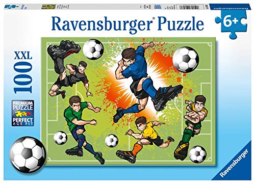 Ravensburger Kinderpuzzle 10693 - Im Fußballfieber - 100 Teile