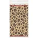 Cheetah Print Plastic Tablecloth, 84