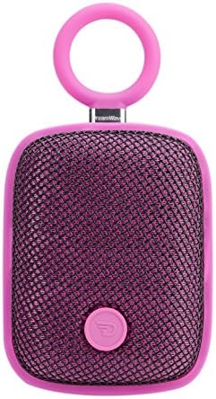 5 Watt Mini Pink Portable Bluetooth Speakers, Hands Free Calling, IPX5 Splash Proof, 10 Hours Playtime by Dreamwave Audio - Bubble POD