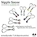 Multi Body Clip Stainless Sexy Czech Glass Drops Water Blue