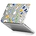 MacBook Old Non Retina Pro 13 Case, GMYLE Plastic Hard Case Cover Clear Glossy for Old MacBook Pro 13 inch with CD-ROM (Model: A1278) [2009-2014 Release] - See Through Floral Pattern