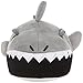 Stride Rite Boy's Light-Up Mouth Shark Slipper, Grey, 13-1 M US Little Kid