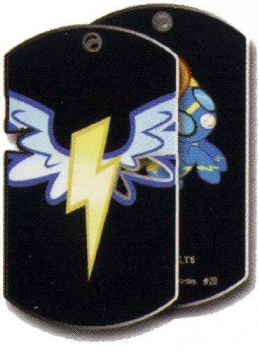 2013 MY LITTLE PONY DOG TAGS - #20 - THE WONDERBOLTS