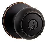 Kwikset 94002-864 Cove Keyed Entry Knob Featuring Smartkey Security In Venetian Bronze
