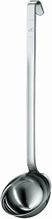 RÖSLE Gastro Schöpflöffel, Schöpfkelle mit Hakengriff, Edelstahl 18/10, hochglänzend/matt, 6 cm, Spülmaschinengeeignet
