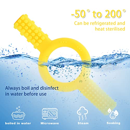 Baby Teething Toys Sensory Chew Toys Oral Motor Tool for Kids