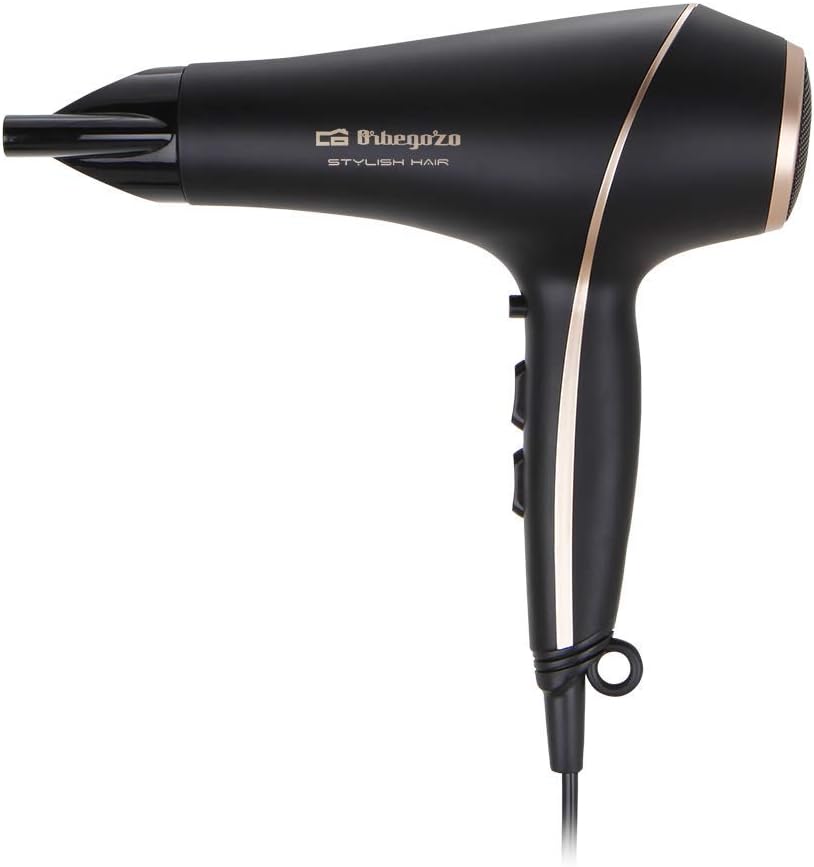 Orbegozo SE 2065 Hair Dryer, 2000 Watt Power, 2 Speeds, 3 Temperature Levels, Cold Air Blow to Fix The Styling - Image 3